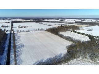 TRACTS 5 & 6 - 1-4 IN BACKGROUND - REAL ESTATE AUCTION - 168+/- ACRES IN 8 TRACTS IN LAPORTE COUNTY, INDIANA